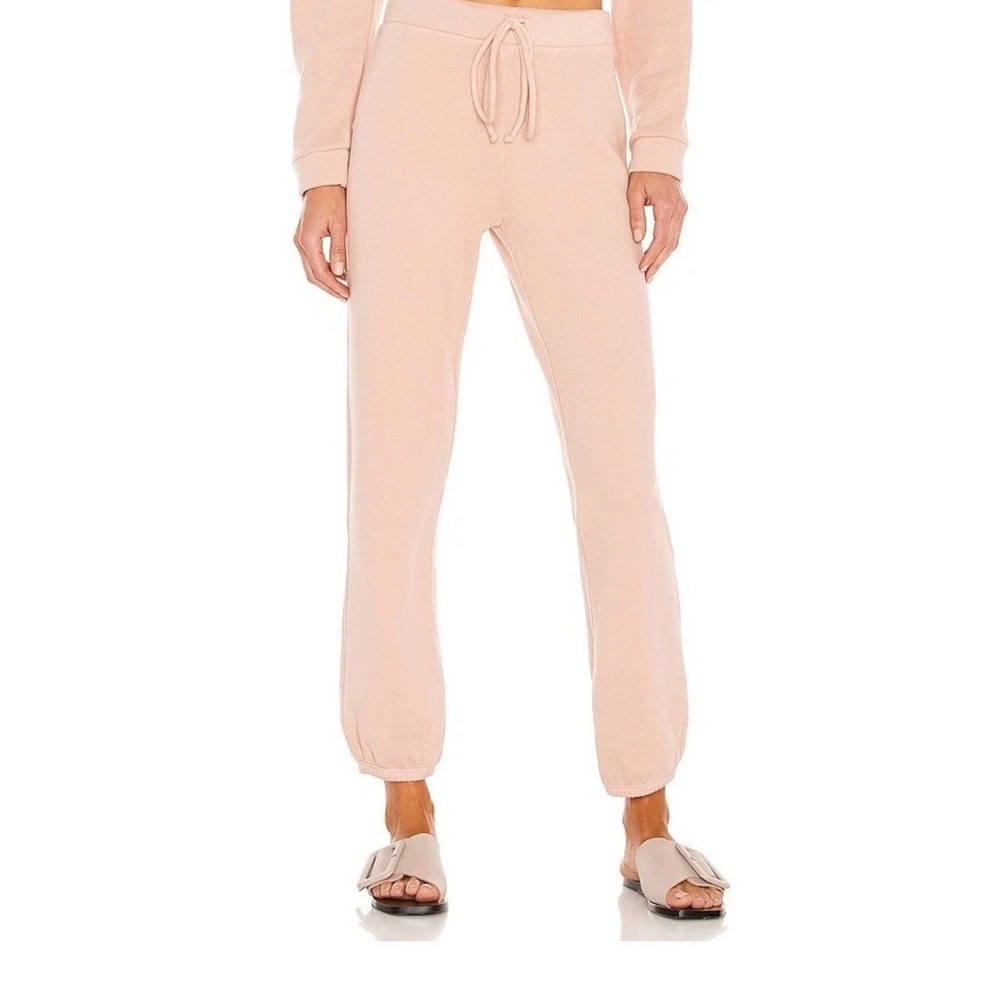 Women's Light Pink Cozy Jogger Sweatpants